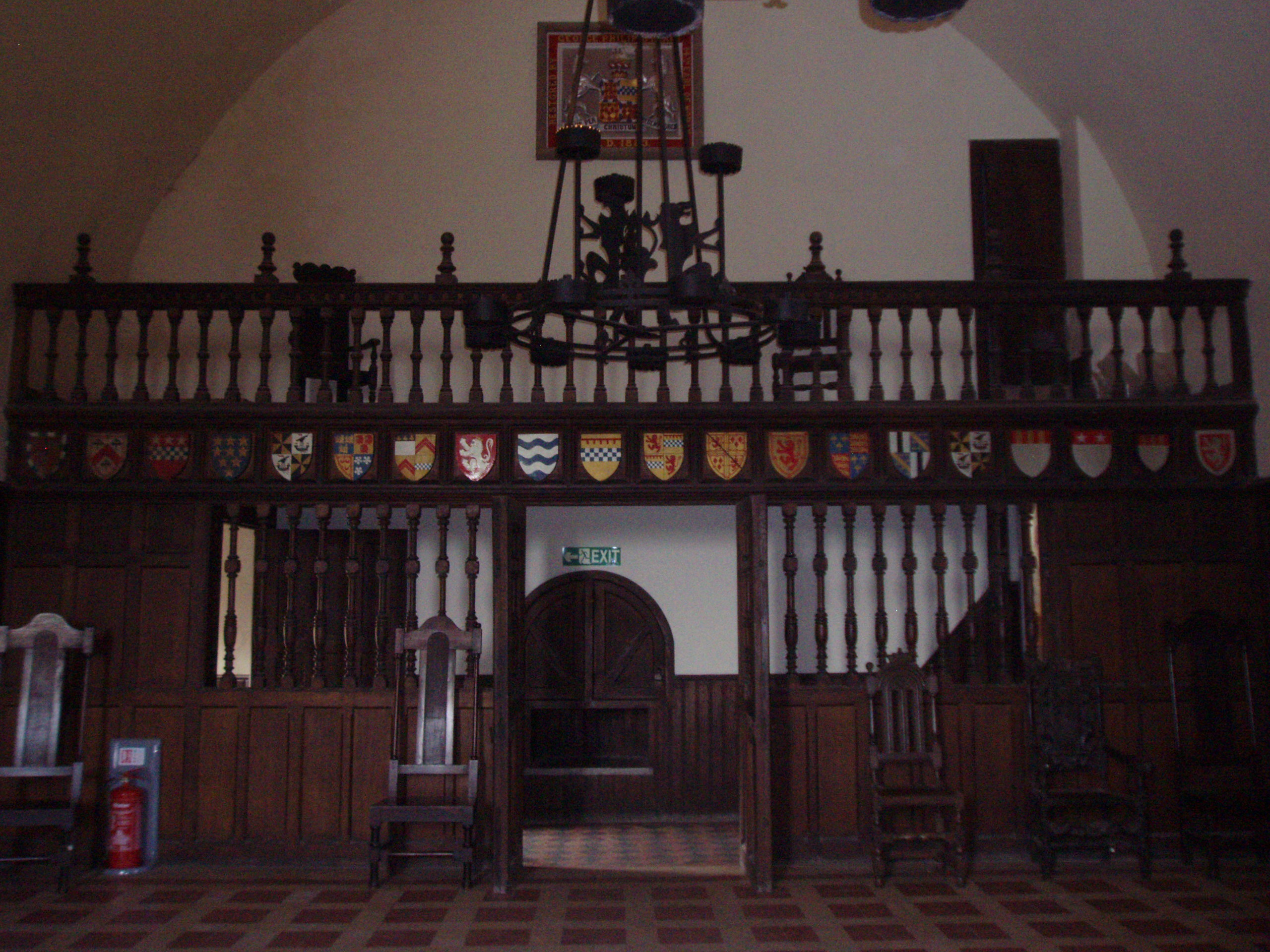 Duke's Hall, Gatehouse Tower, Castle Doune