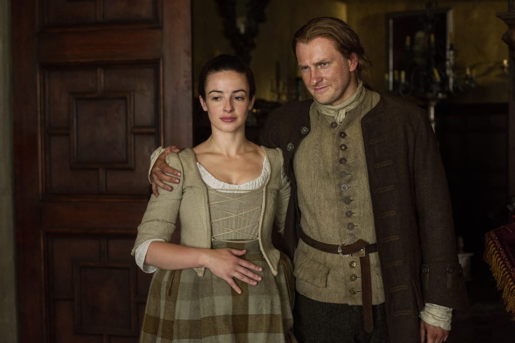 'Outlander' Season 1B, Jenny Fraser Murray (Laura Donnelly) and Ian Murray (Steven Cree)