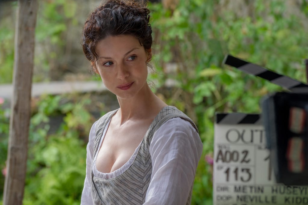 'Outlander' Season 1B  Behind the Scenes, Claire Randall Fraser (Caitriona Balfe) 