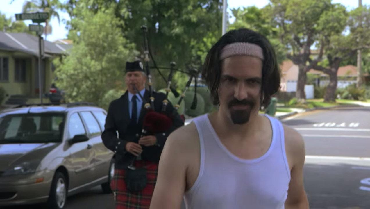 Bear McCreary in 'Nobody Likes Bagpipes'